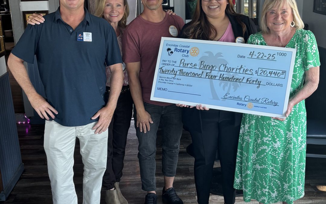 Bags, Bingo, and Big Impact: Coastal Encinitas Rotary Raises Over $20,000 for Women and Families